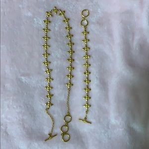 Necklace and bracelet